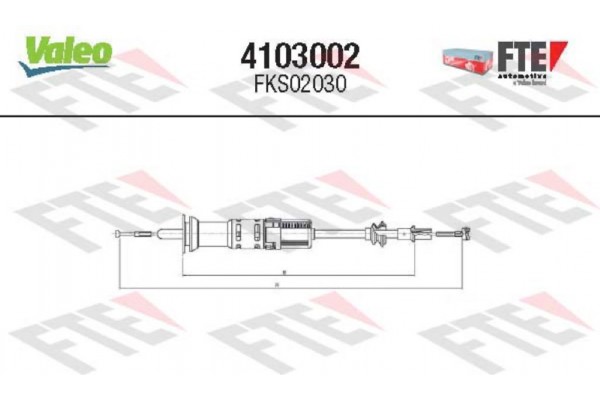 Valeo Ντίζα, Μηχανισμός Συμπλέκτη - 4103002
