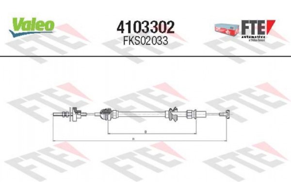 Valeo Ντίζα, Μηχανισμός Συμπλέκτη - 4103302