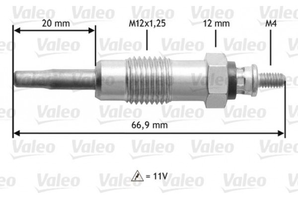 Valeo Προθερμαντήρας - 345111