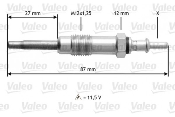 Valeo Προθερμαντήρας - 345151