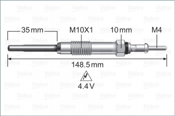 Valeo Προθερμαντήρας - 345225 Valeo Προθερμαντήρας - 345225