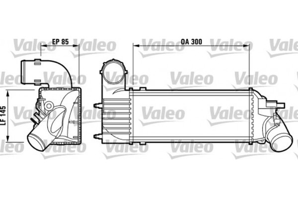 Valeo Ψυγείο Αέρα Υπερπλήρωσης - 817437