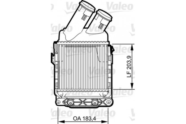 Valeo Ψυγείο Αέρα Υπερπλήρωσης - 817490