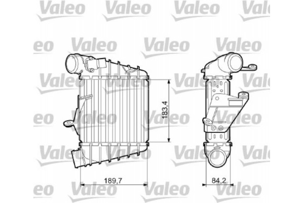 Valeo Ψυγείο Αέρα Υπερπλήρωσης - 817556