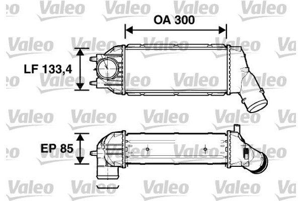 Valeo Ψυγείο Αέρα Υπερπλήρωσης - 817638