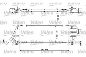 Valeo Ψυγείο Αέρα Υπερπλήρωσης - 817640