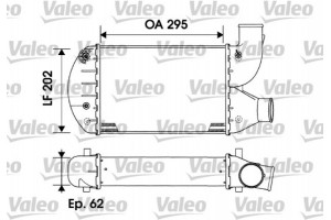 Valeo Ψυγείο Αέρα Υπερπλήρωσης - 817883