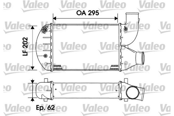 Valeo Ψυγείο Αέρα Υπερπλήρωσης - 817883