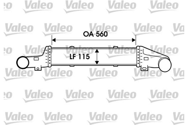 Valeo Ψυγείο Αέρα Υπερπλήρωσης - 817907