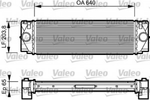 Valeo Ψυγείο Αέρα Υπερπλήρωσης - 817994