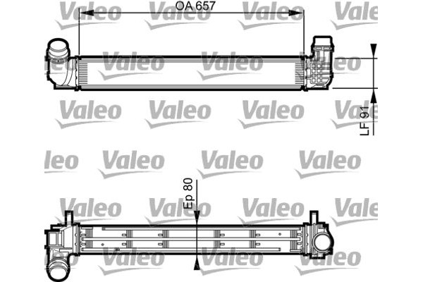 Valeo Ψυγείο Αέρα Υπερπλήρωσης - 818269