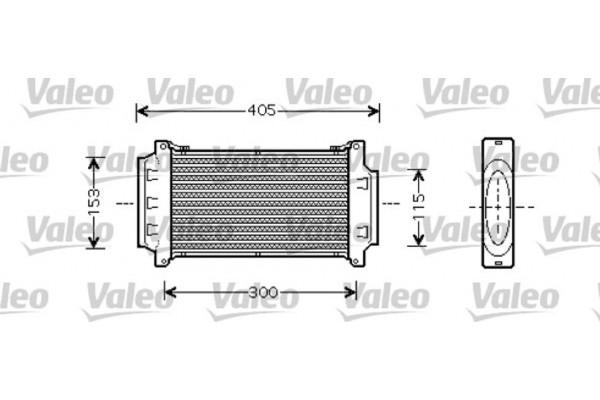 Valeo Ψυγείο Αέρα Υπερπλήρωσης - 818713