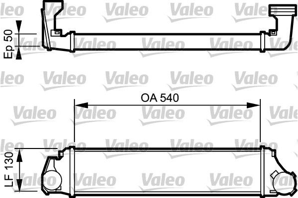 Valeo Ψυγείο Αέρα Υπερπλήρωσης - 818716