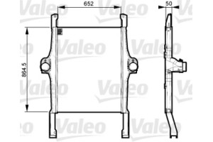 Valeo Ψυγείο Αέρα Υπερπλήρωσης - 818735