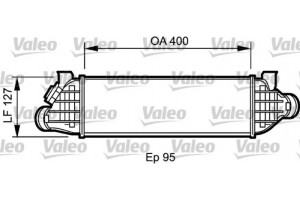 Valeo Ψυγείο Αέρα Υπερπλήρωσης - 818802