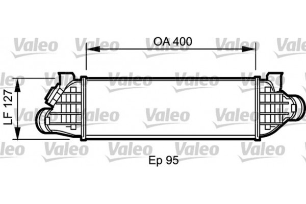 Valeo Ψυγείο Αέρα Υπερπλήρωσης - 818802