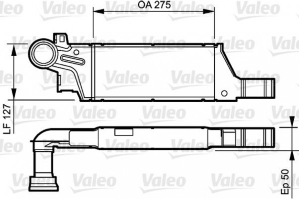 Valeo Ψυγείο Αέρα Υπερπλήρωσης - 818809