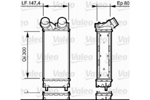 Valeo Ψυγείο Αέρα Υπερπλήρωσης - 818837
