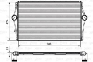 Valeo Ψυγείο Αέρα Υπερπλήρωσης - 818281