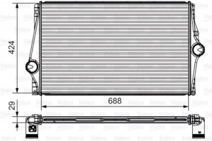 Valeo Ψυγείο Αέρα Υπερπλήρωσης - 818282