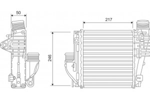 Valeo Ψυγείο Αέρα Υπερπλήρωσης - 818290