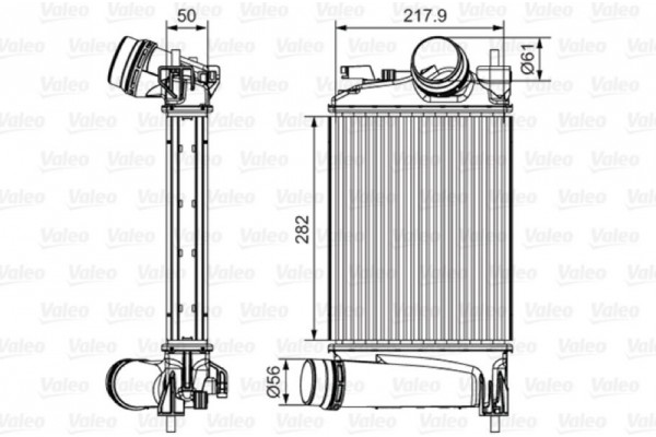 Valeo Ψυγείο Αέρα Υπερπλήρωσης - 818294