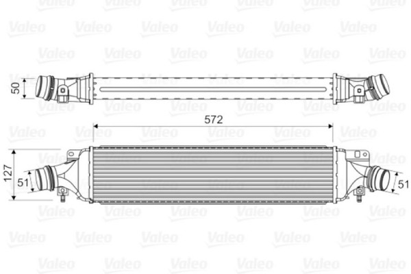 Valeo Ψυγείο Αέρα Υπερπλήρωσης - 818329