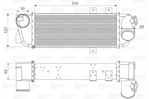 Valeo Ψυγείο Αέρα Υπερπλήρωσης - 818333