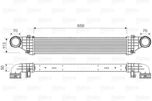 Valeo Ψυγείο Αέρα Υπερπλήρωσης - 818337