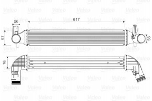 Valeo Ψυγείο Αέρα Υπερπλήρωσης - 818338
