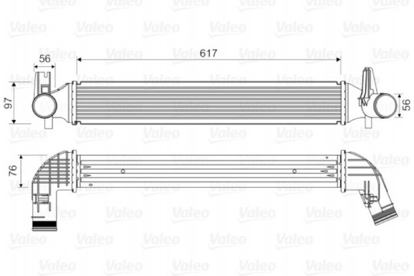 Valeo Ψυγείο Αέρα Υπερπλήρωσης - 818338