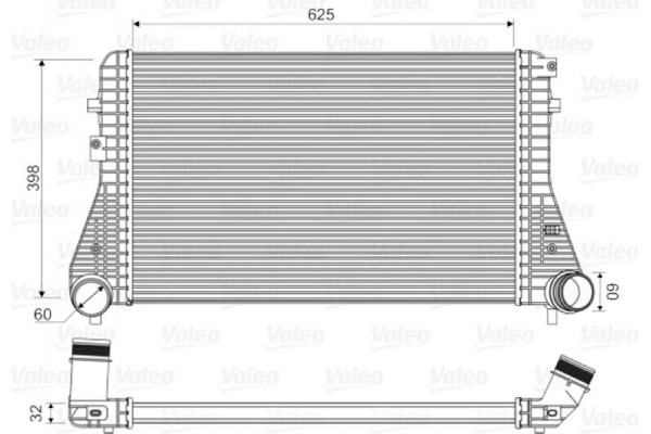 Valeo Ψυγείο Αέρα Υπερπλήρωσης - 818339