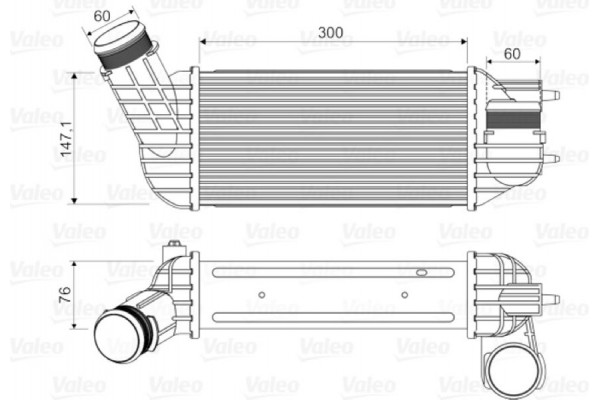 Valeo Ψυγείο Αέρα Υπερπλήρωσης - 818345