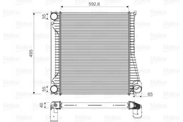 Valeo Ψυγείο Αέρα Υπερπλήρωσης - 818346