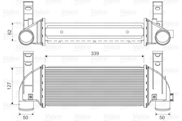Valeo Ψυγείο Αέρα Υπερπλήρωσης - 818353