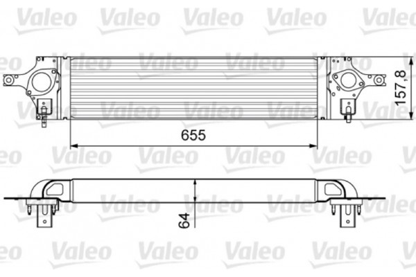 Valeo Ψυγείο Αέρα Υπερπλήρωσης - 818358