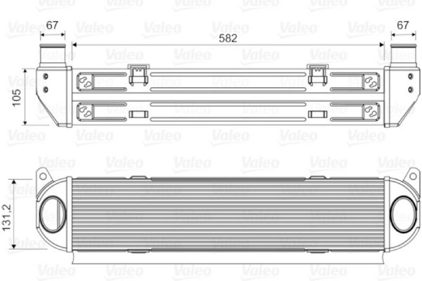 Valeo Ψυγείο Αέρα Υπερπλήρωσης - 818359