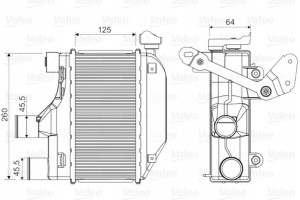 Valeo Ψυγείο Αέρα Υπερπλήρωσης - 818362