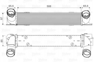 Valeo Ψυγείο Αέρα Υπερπλήρωσης - 818553