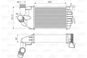 Valeo Ψυγείο Αέρα Υπερπλήρωσης - 818556