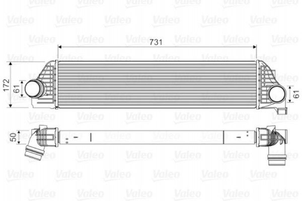Valeo Ψυγείο Αέρα Υπερπλήρωσης - 818561