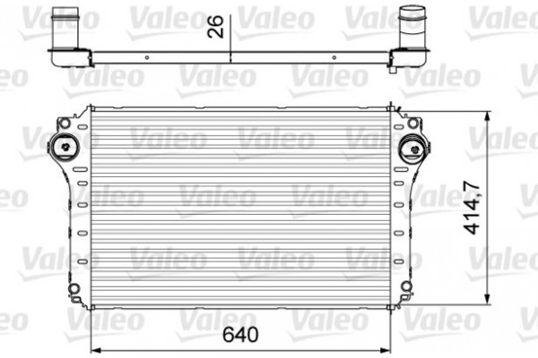 Valeo Ψυγείο Αέρα Υπερπλήρωσης - 818568