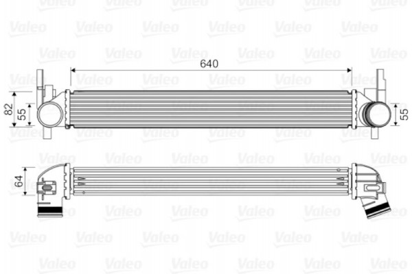 Valeo Ψυγείο Αέρα Υπερπλήρωσης - 818574