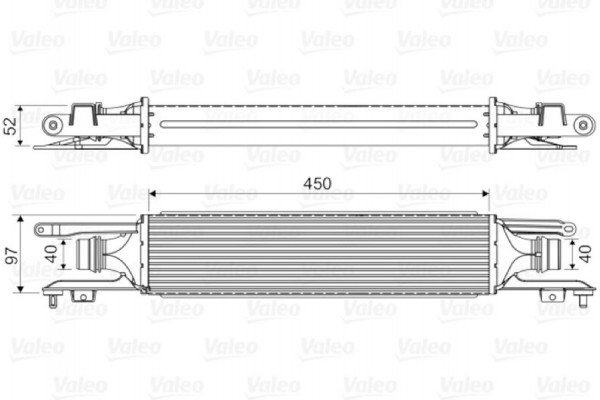 Valeo Ψυγείο Αέρα Υπερπλήρωσης - 818577 Valeo Ψυγείο Αέρα Υπερπλήρωσης - 818577