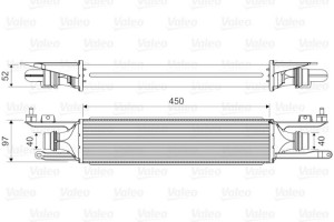 Valeo Ψυγείο Αέρα Υπερπλήρωσης - 818578