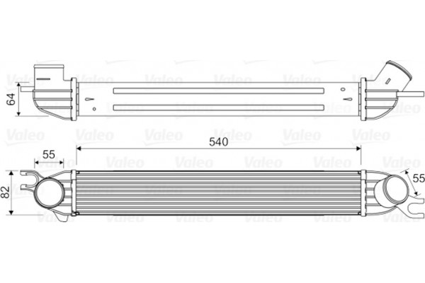 Valeo Ψυγείο Αέρα Υπερπλήρωσης - 818580