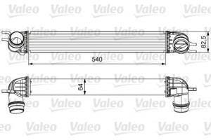 Valeo Ψυγείο Αέρα Υπερπλήρωσης - 818605