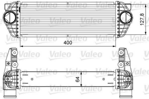 Valeo Ψυγείο Αέρα Υπερπλήρωσης - 818607