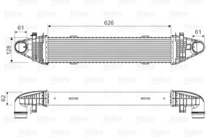 Valeo Ψυγείο Αέρα Υπερπλήρωσης - 818616