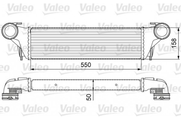 Valeo Ψυγείο Αέρα Υπερπλήρωσης - 818618